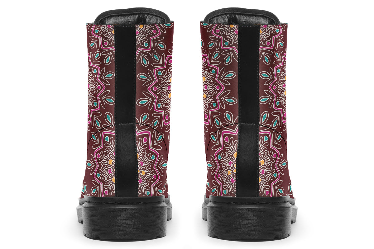 Boho Mandala Boots