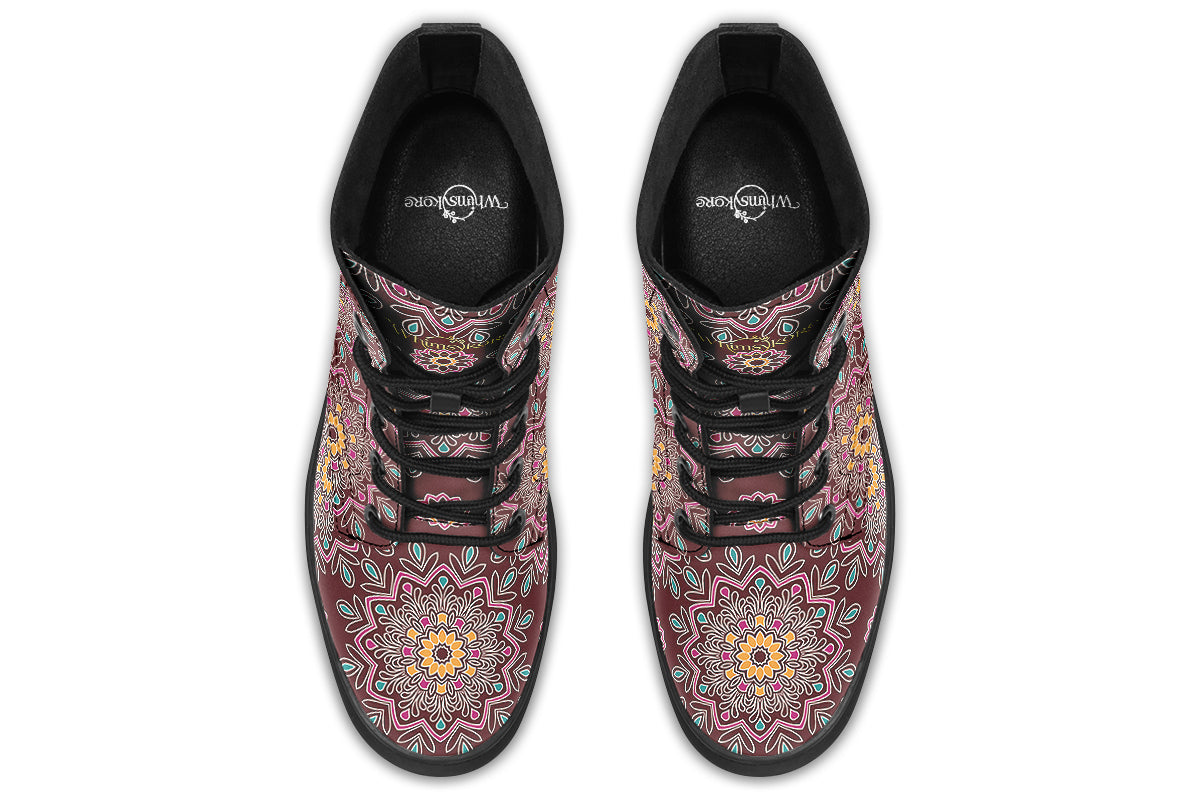 Boho Mandala Boots