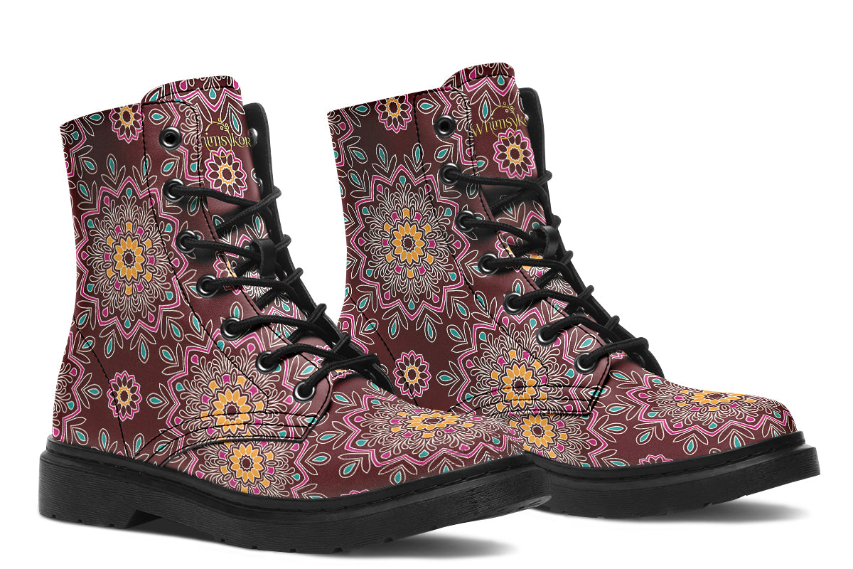 Boho Mandala Boots