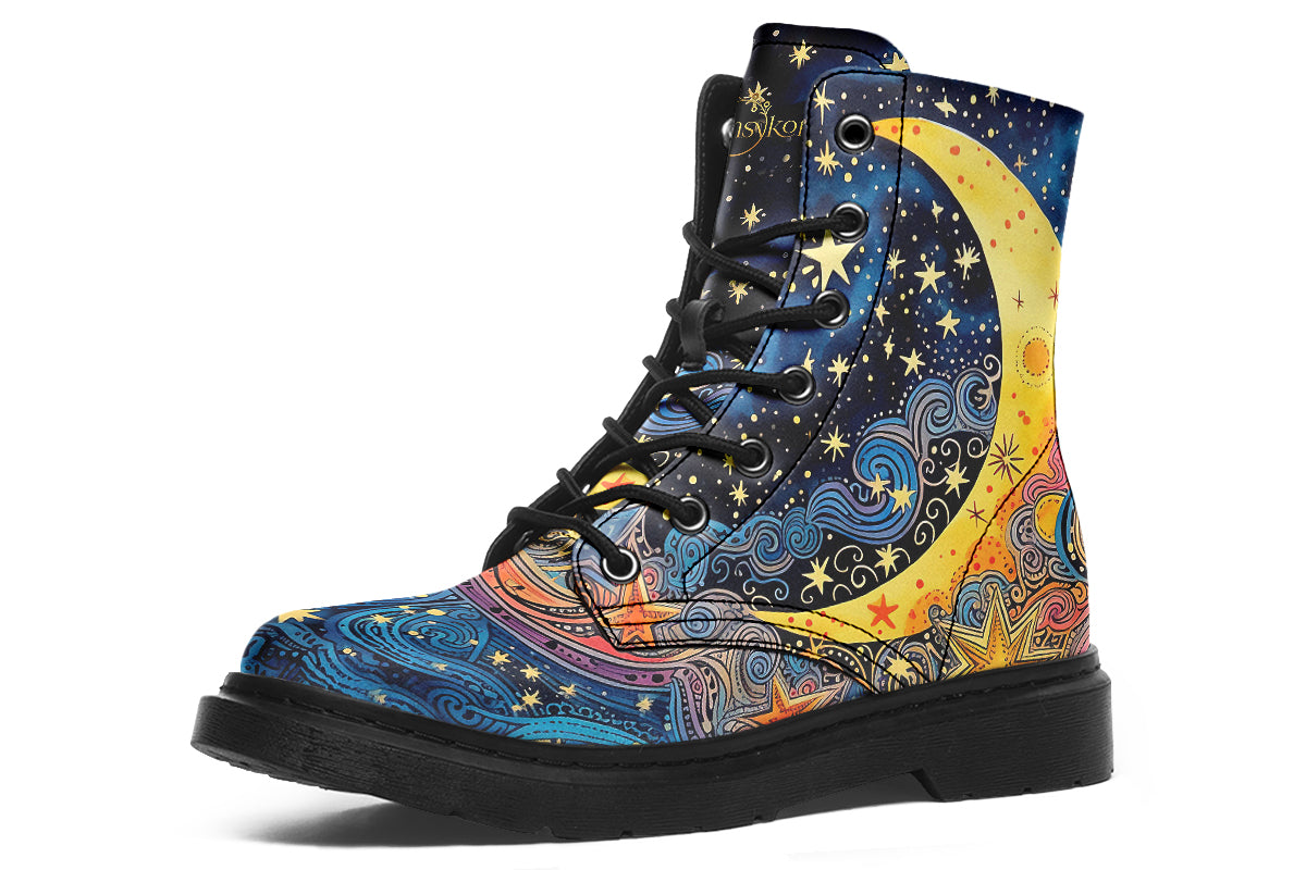 Celestial Moon Boots