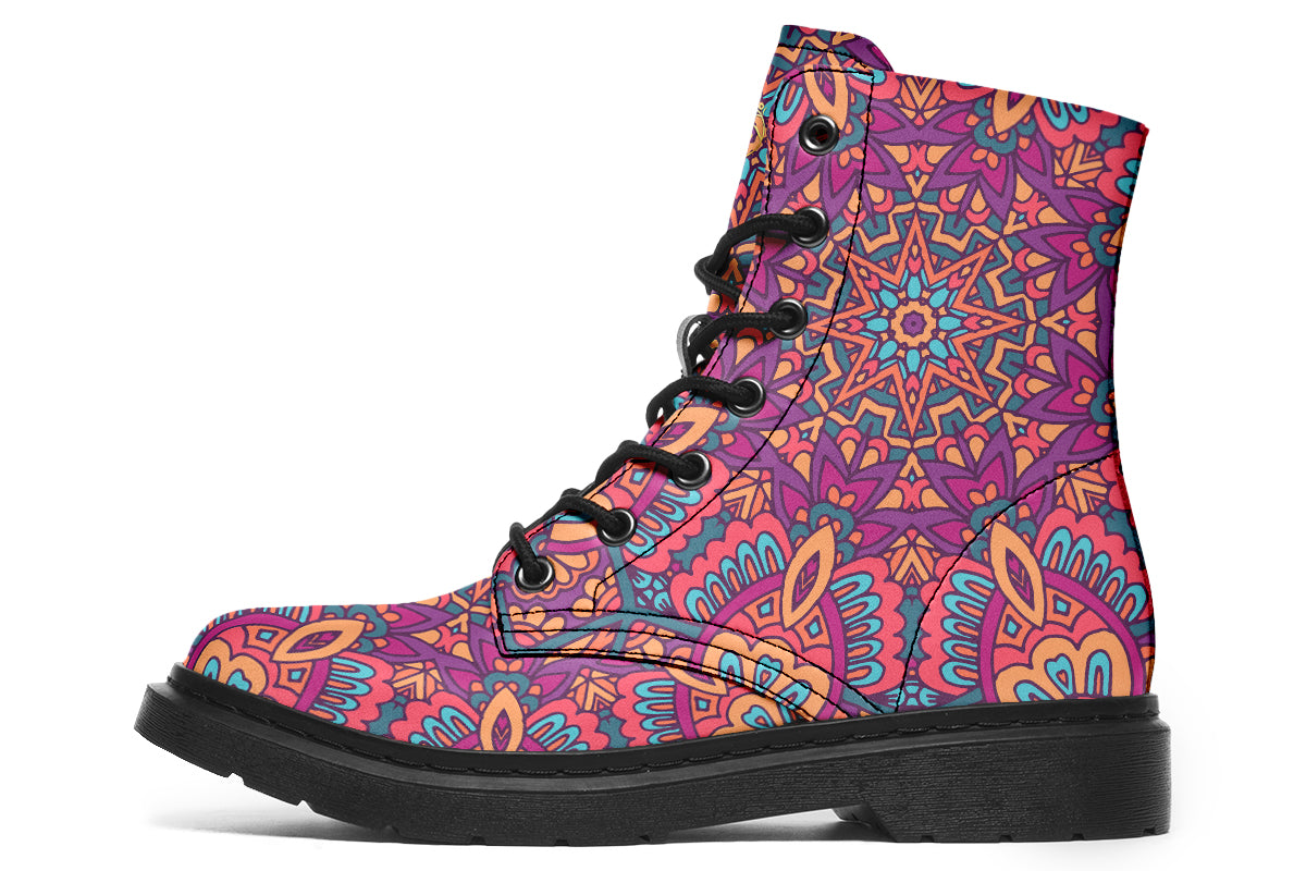 Festive Mandala Boots