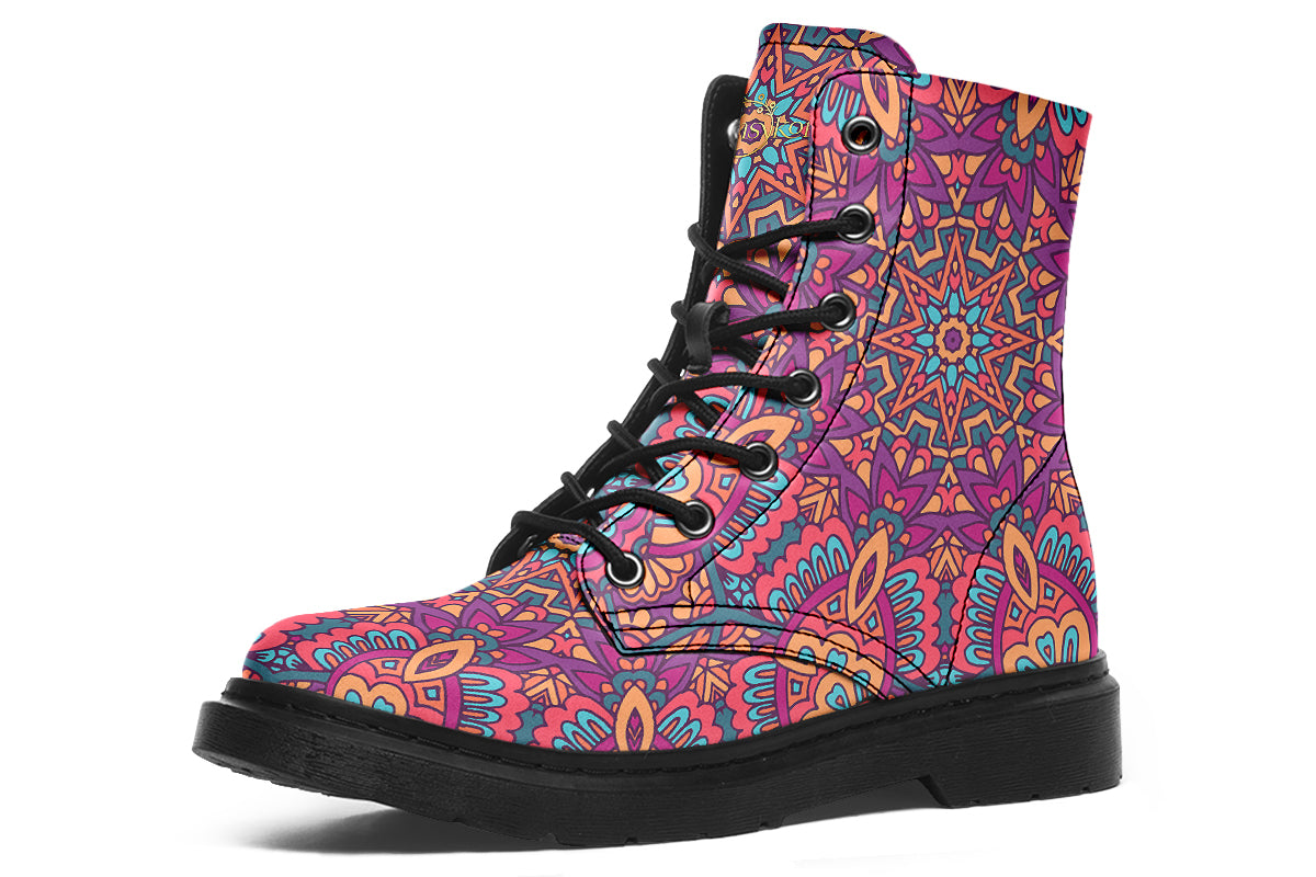 Festive Mandala Boots