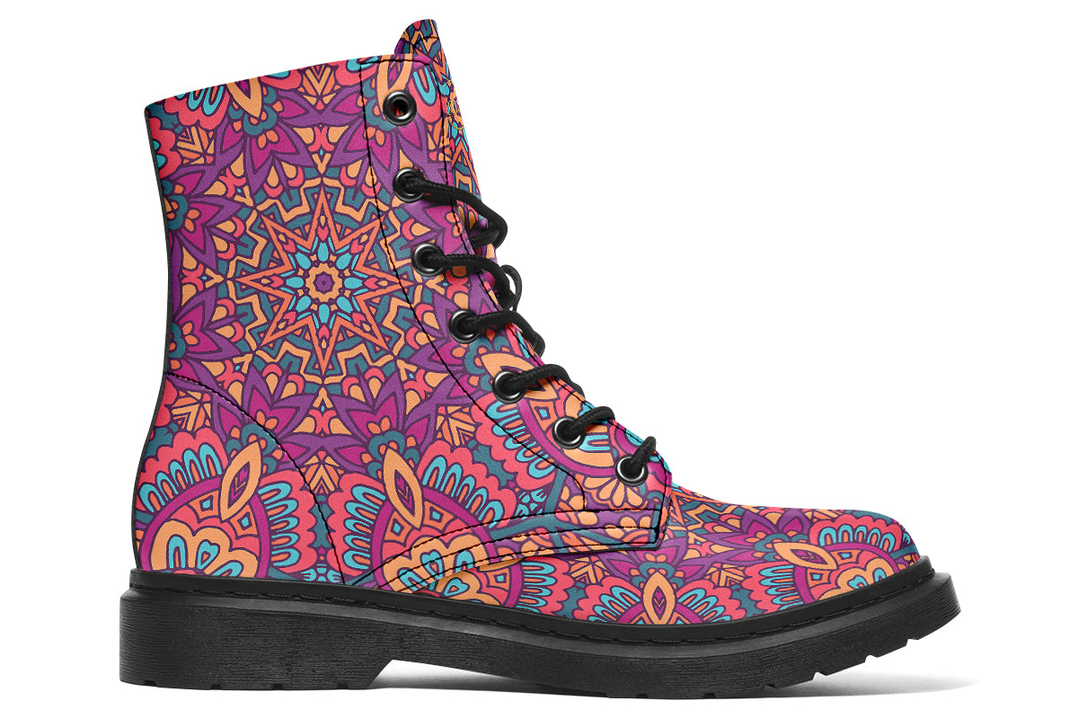 Festive Mandala Boots