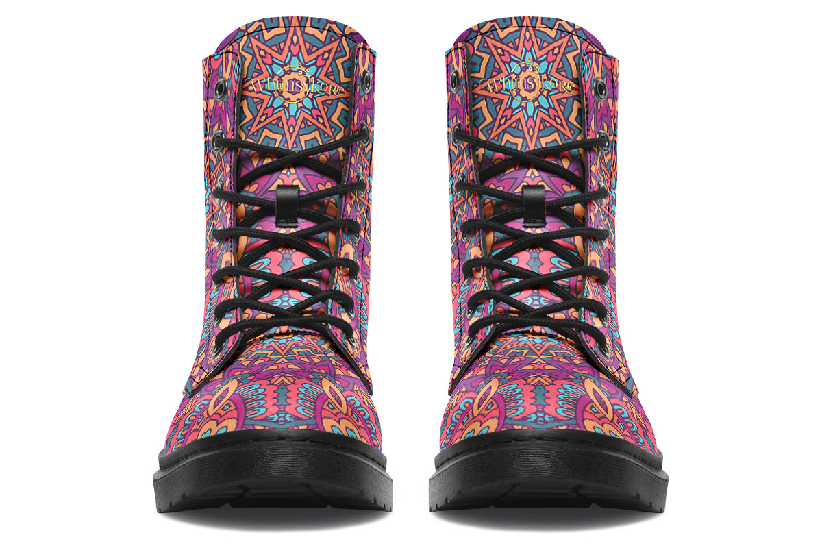 Festive Mandala Boots