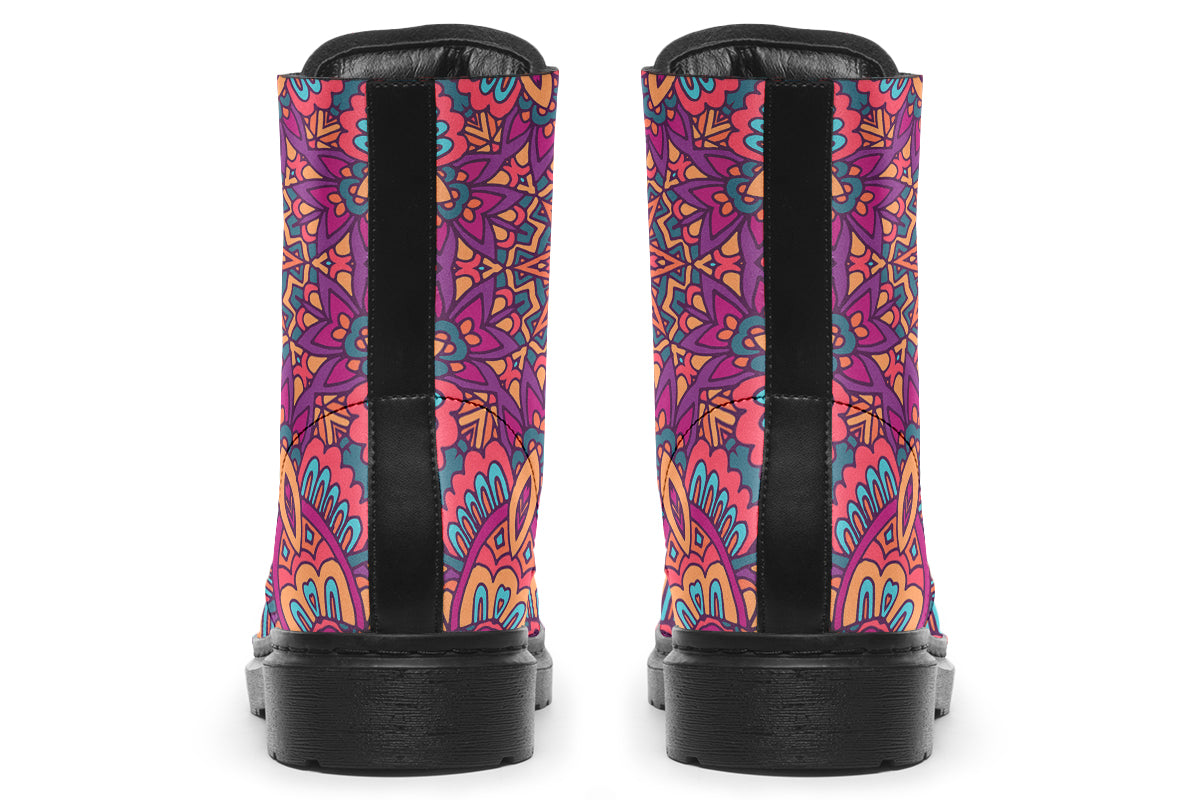Festive Mandala Boots