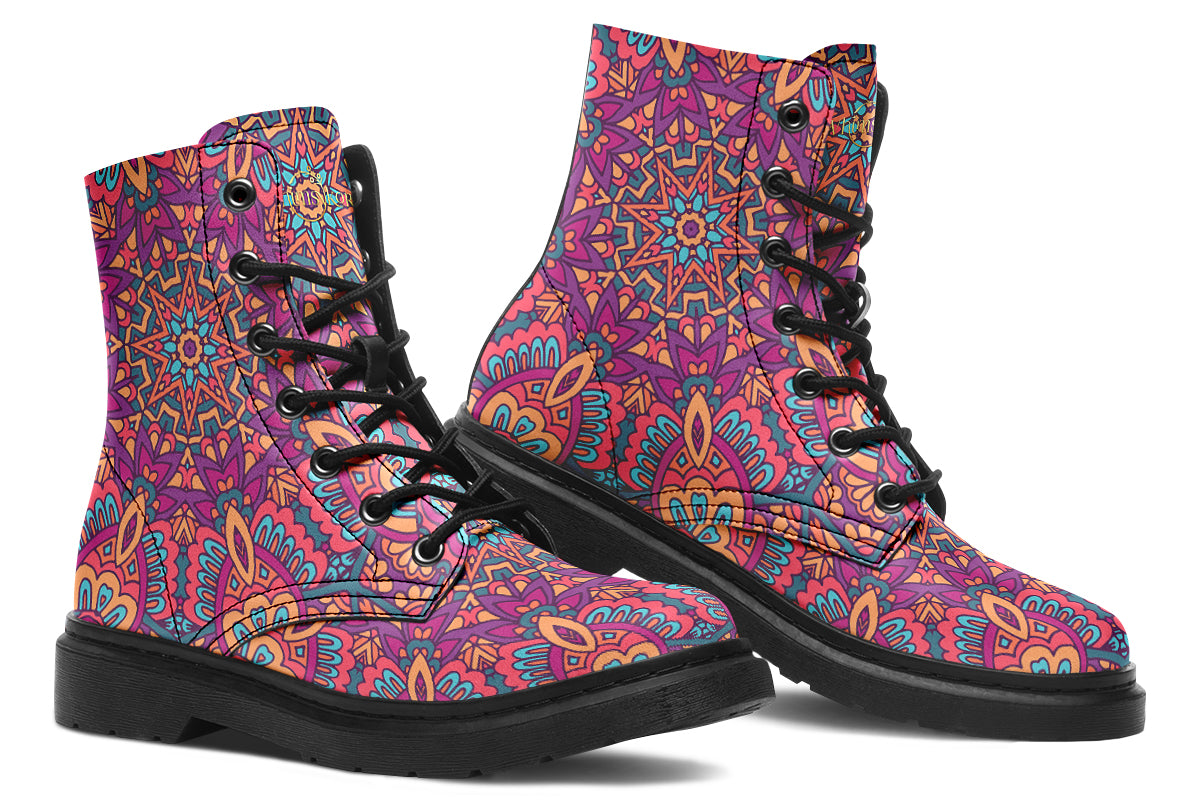 Festive Mandala Boots