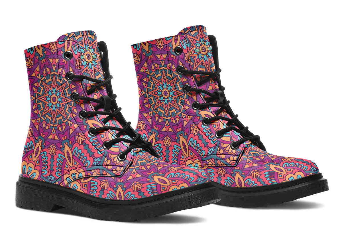 Festive Mandala Boots