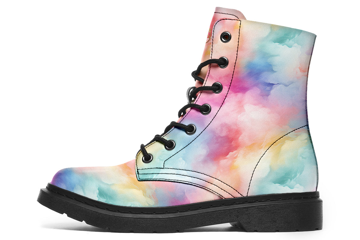 Rainbow Clouds Boots