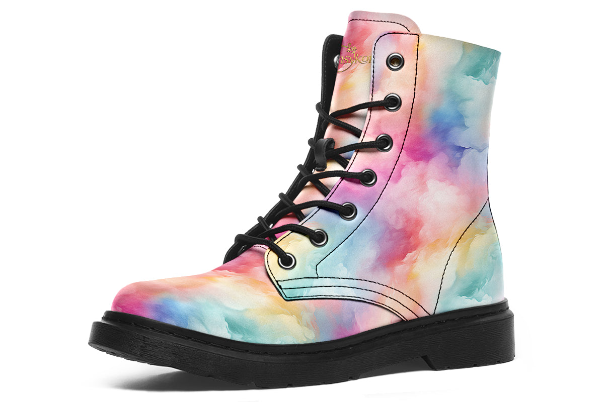 Rainbow Clouds Boots