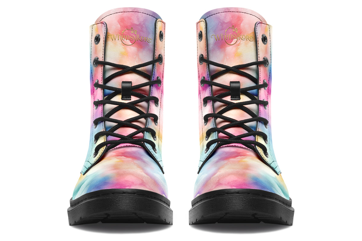 Rainbow Clouds Boots