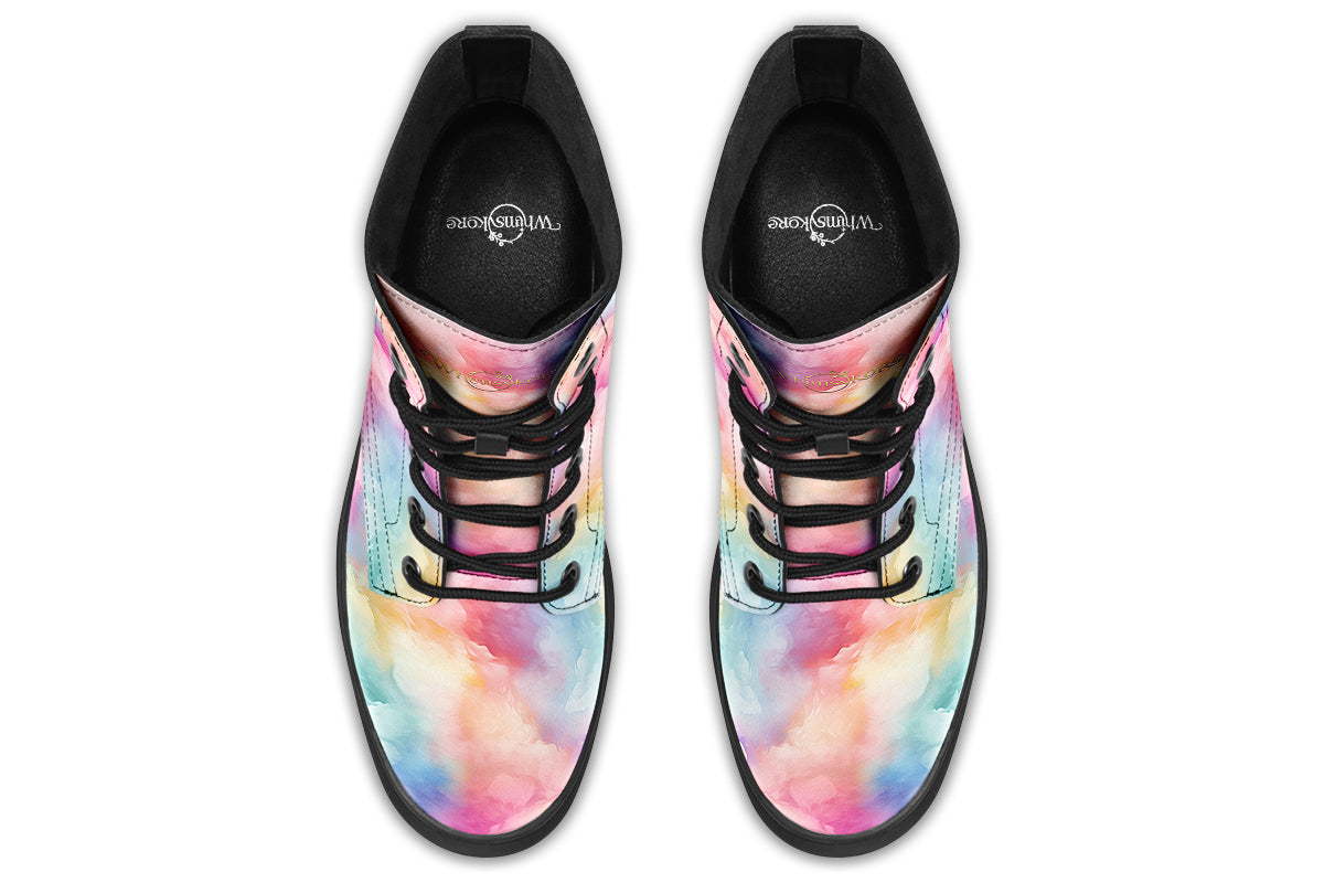Rainbow Clouds Boots