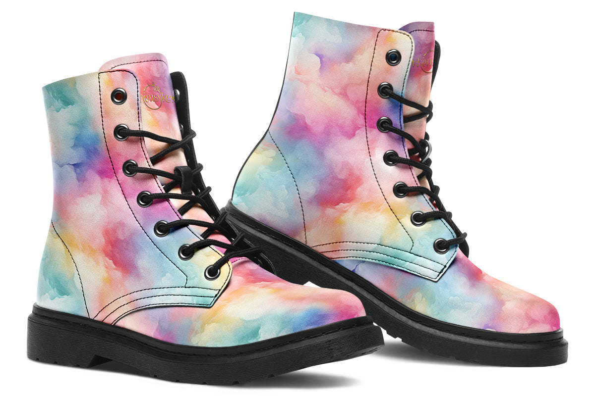 Rainbow Clouds Boots