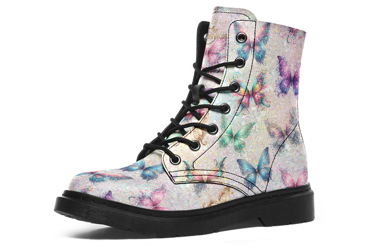 Sparkly Butterflies Boots