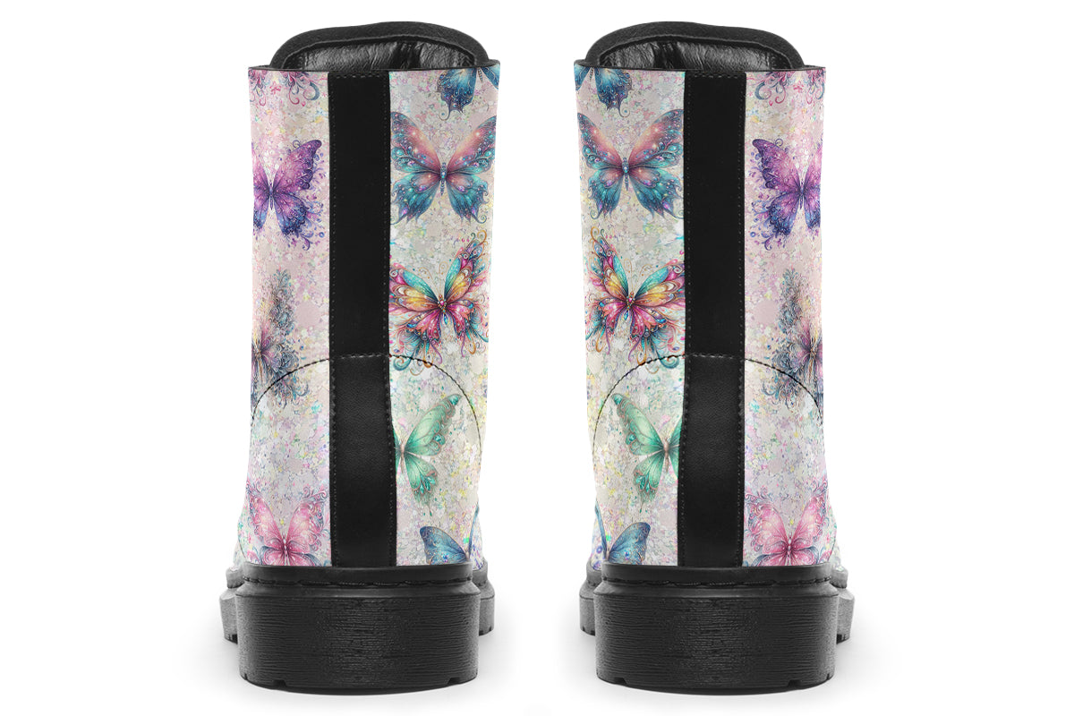 Sparkly Butterflies Boots
