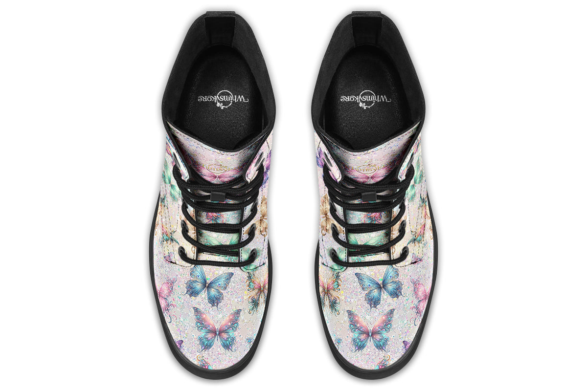 Sparkly Butterflies Boots