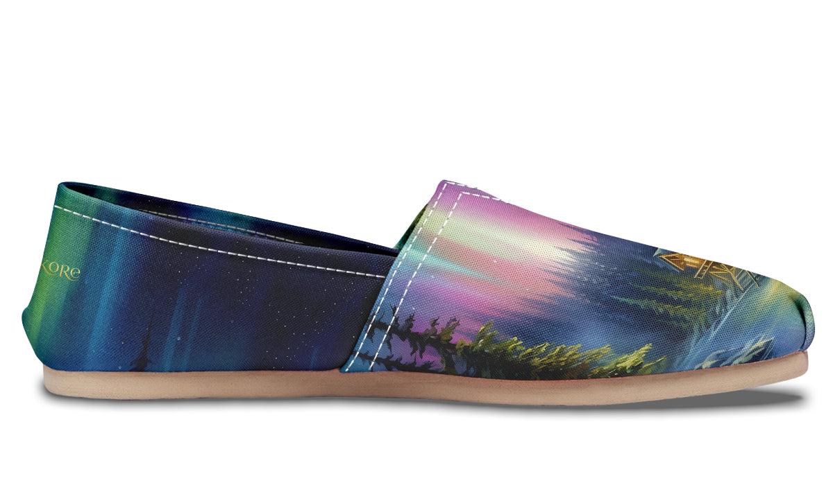 Aurora Borealis Casual Shoes