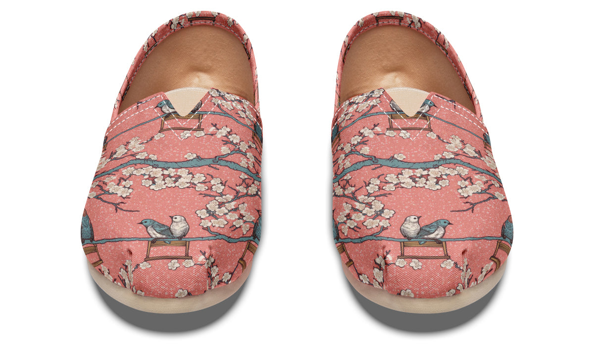 Birds And Blossoms Casual Shoes