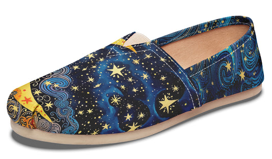 Celestial Moon Casual Shoes