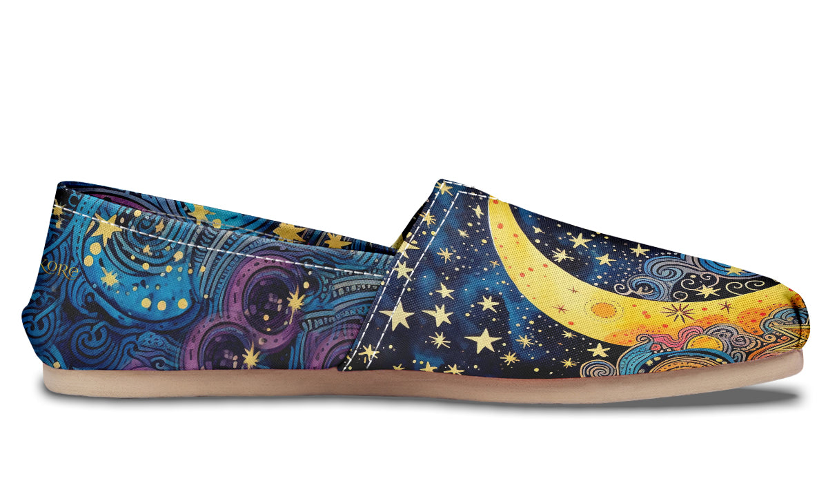 Celestial Moon Casual Shoes