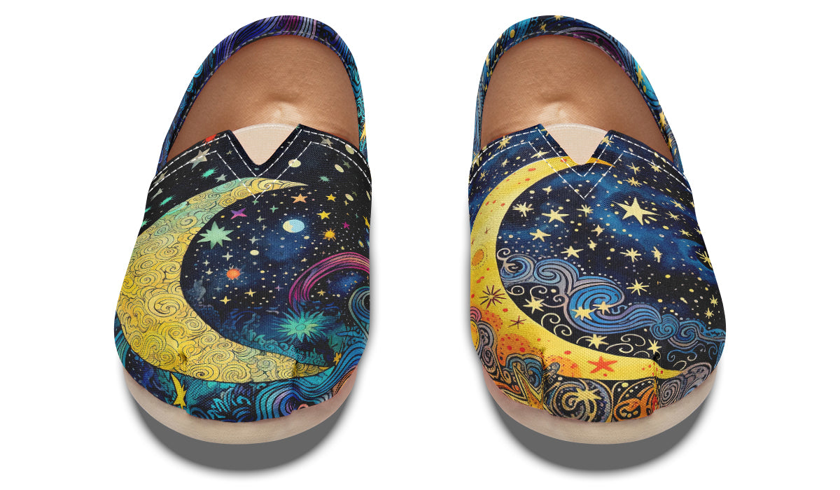 Celestial Moon Casual Shoes