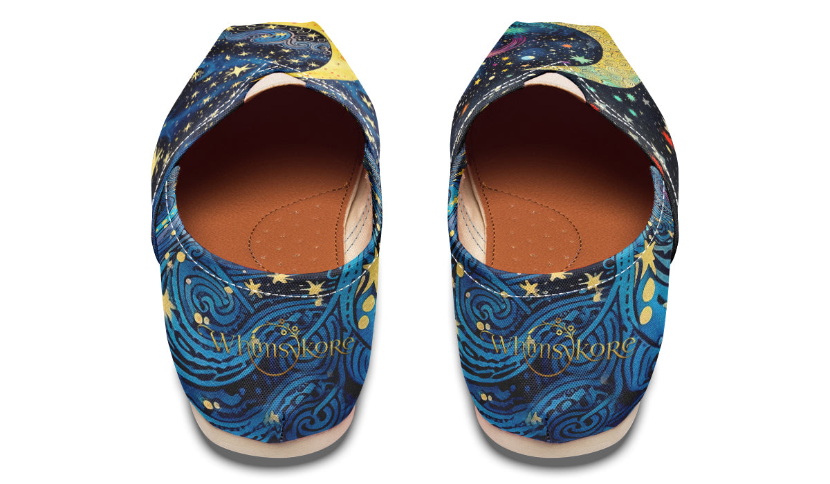 Celestial Moon Casual Shoes