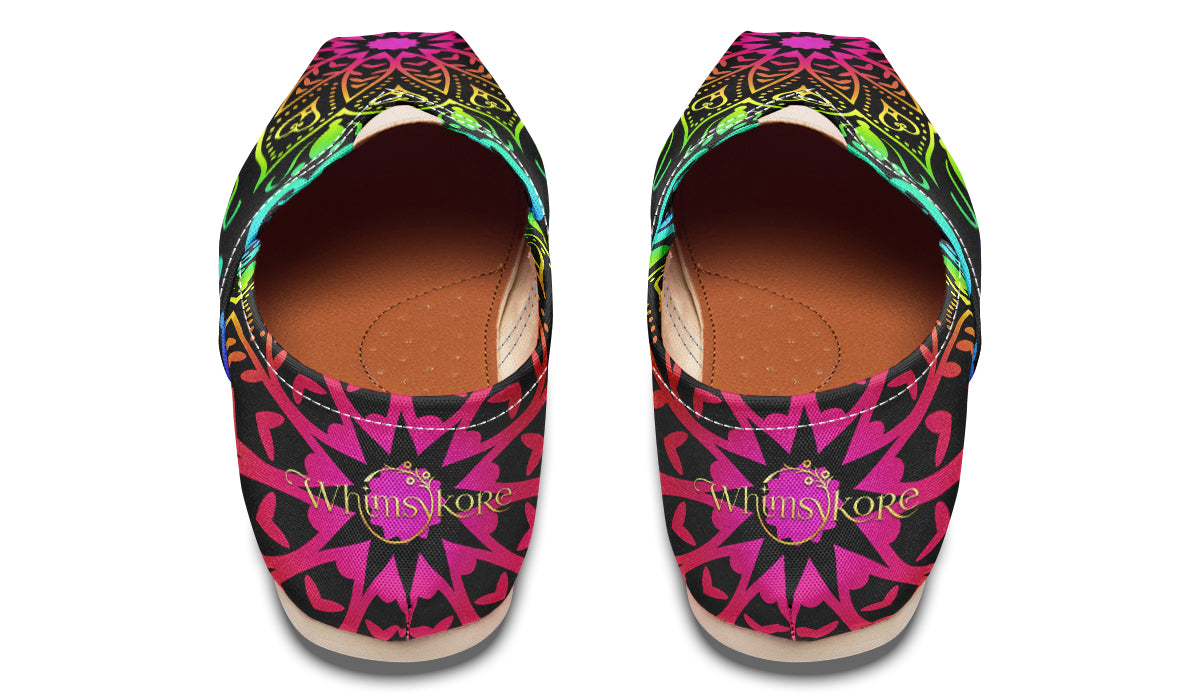 Rainbow Mandala Casual Shoes
