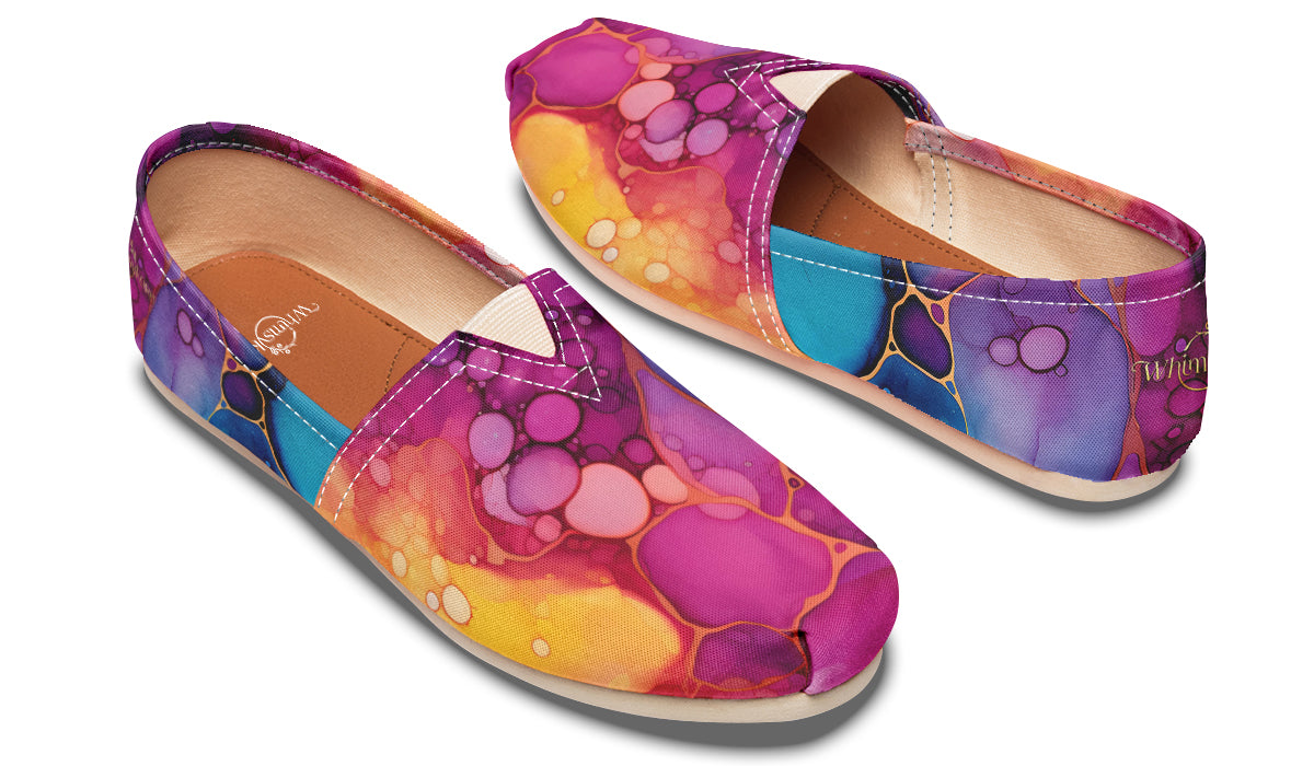 Rainbow Spill Casual Shoes