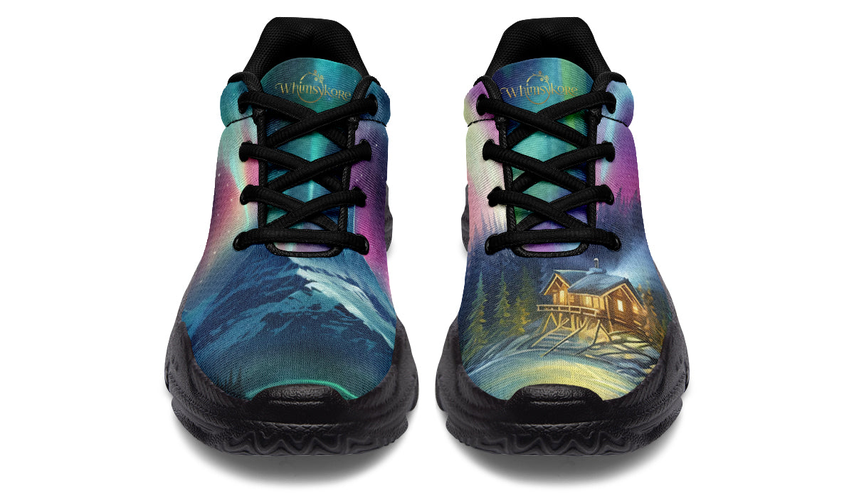 Aurora Borealis Chunky Sneakers