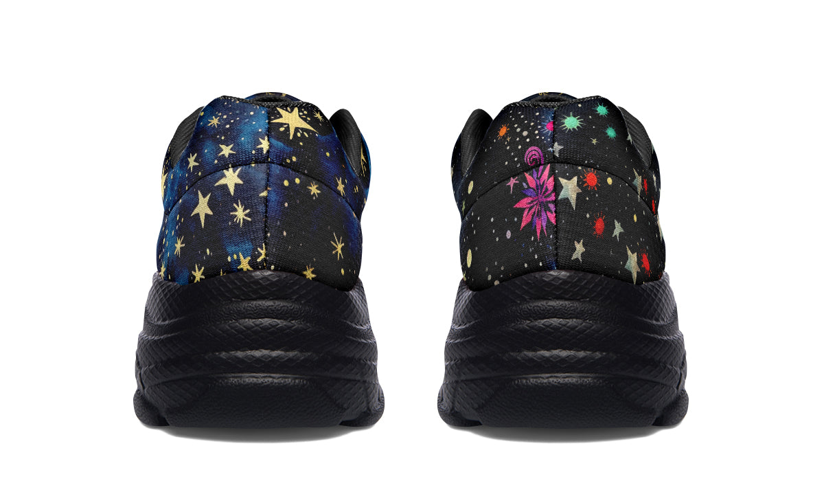 Celestial Moon Chunky Sneakers