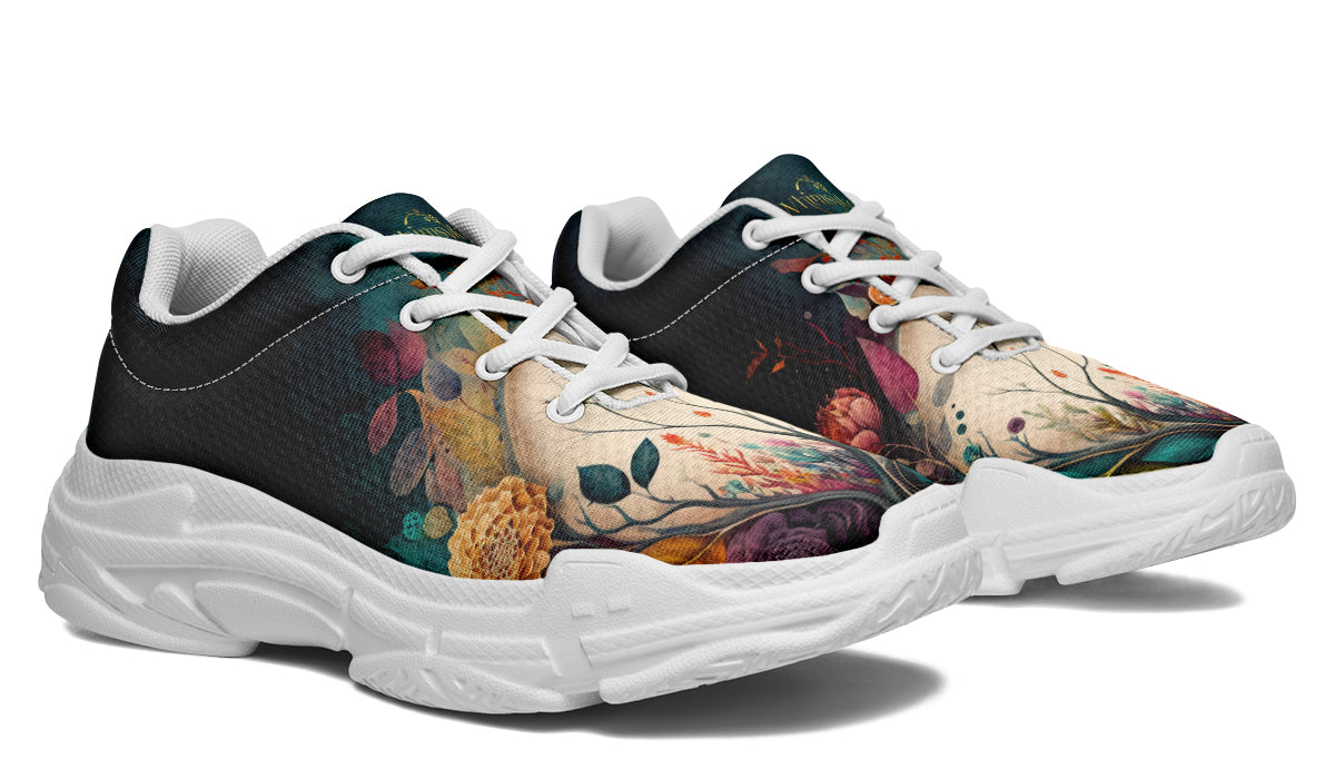 Crystal Ball Bouquet Chunky Sneakers