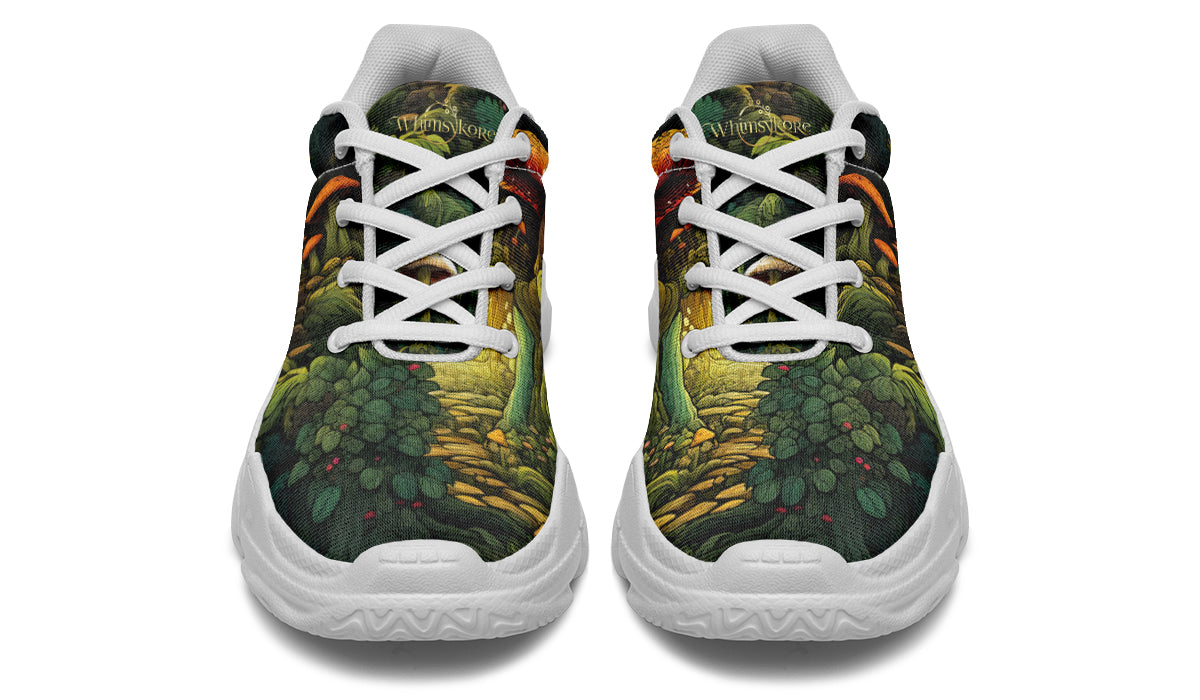 Gnomes Garden Chunky Sneakers