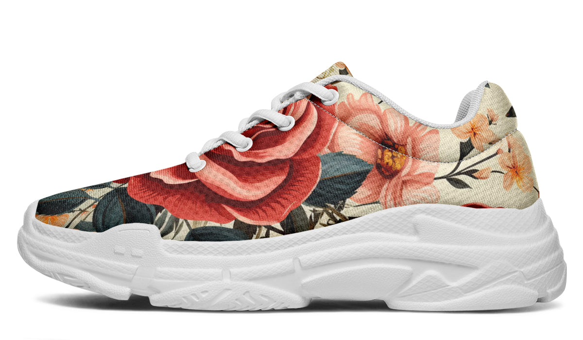 Roses Chunky Sneakers