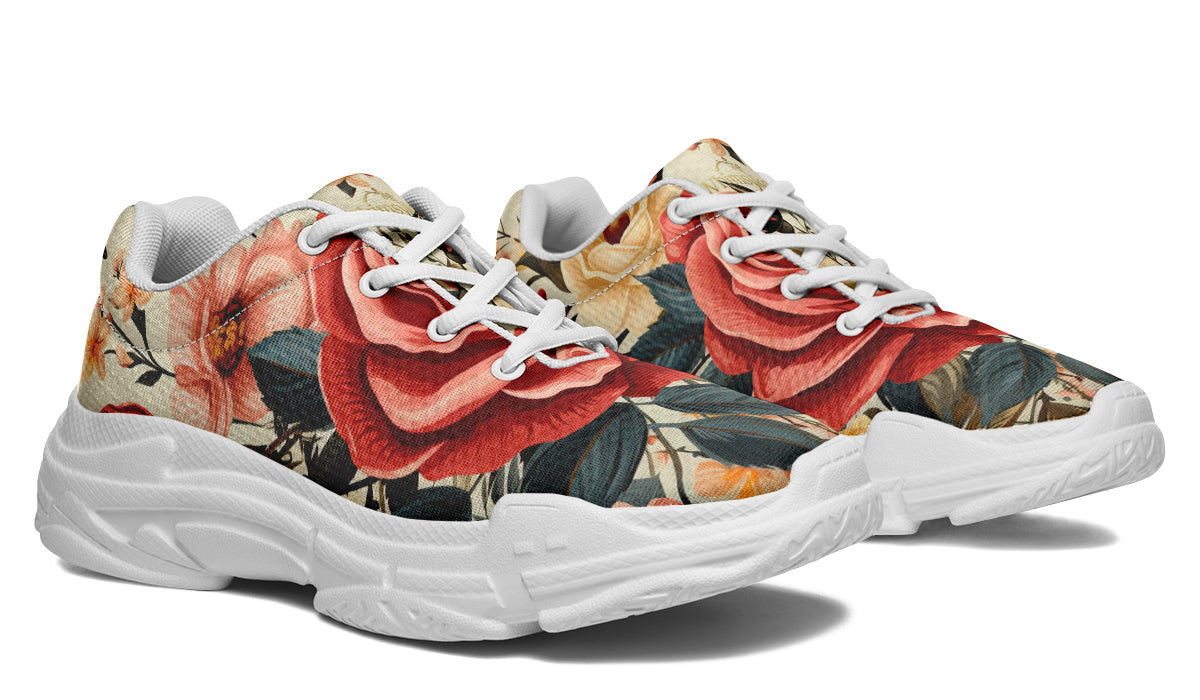 Roses Chunky Sneakers