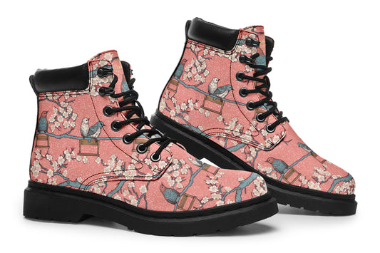 Birds And Blossoms Classic Boots