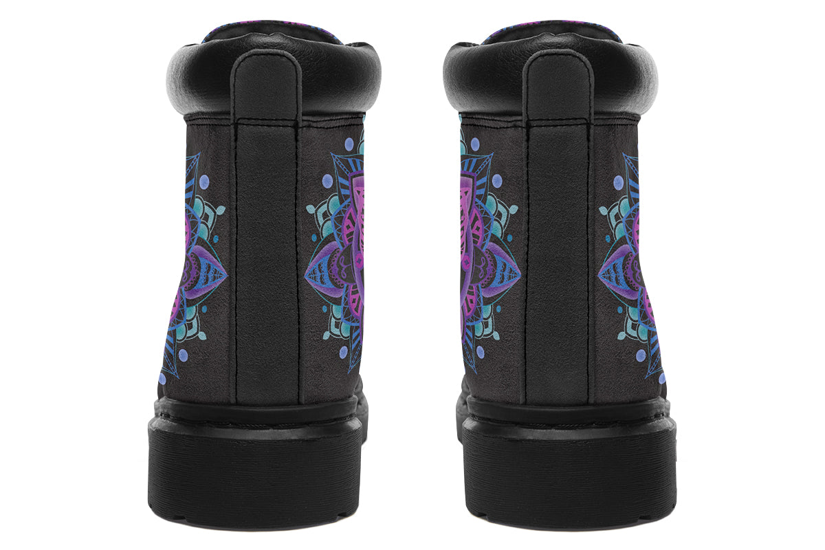 Butterfly Mandala Classic Boots