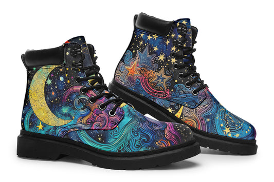 Celestial Moon Classic Boots