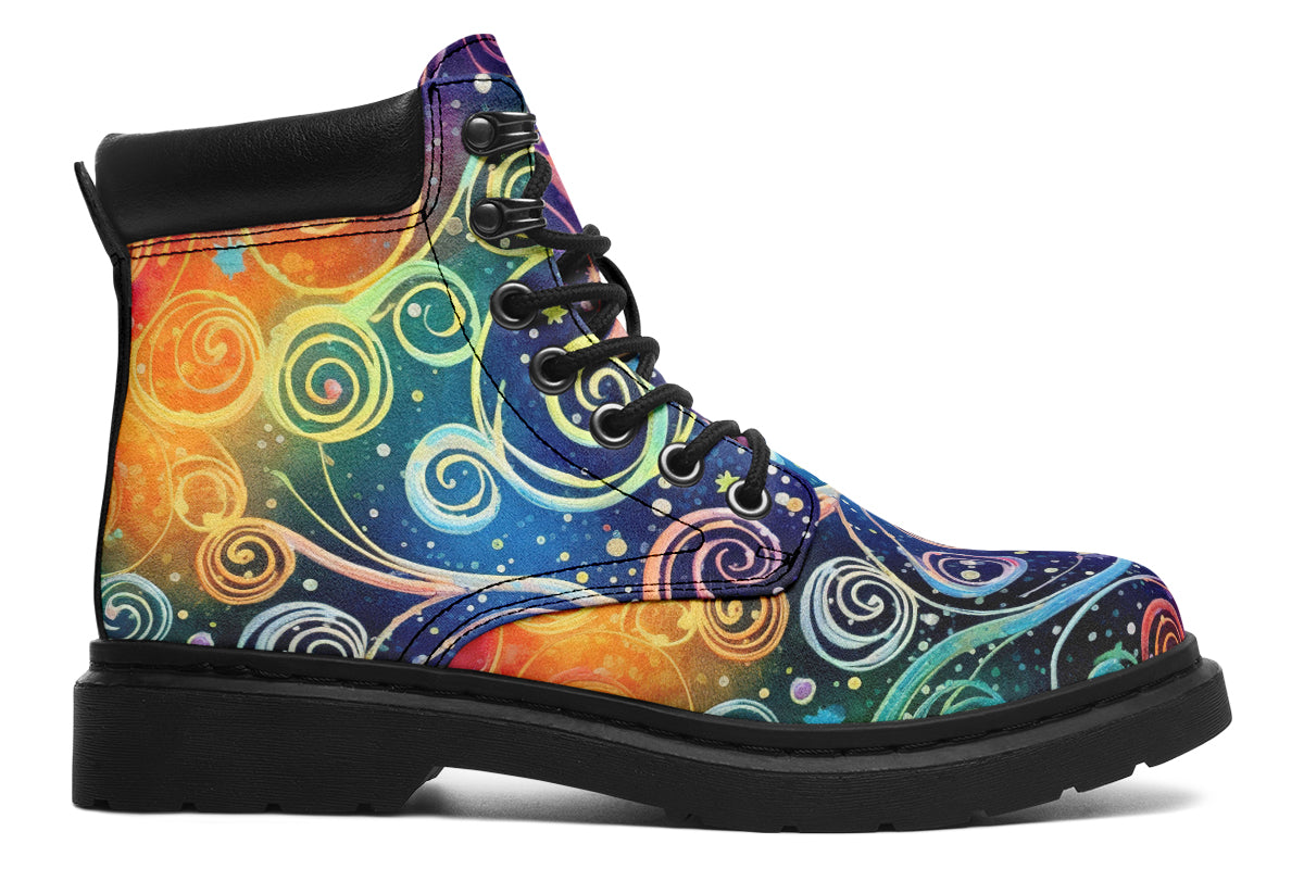 Rainbow Night Classic Boots