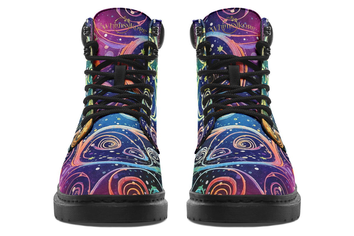 Rainbow Night Classic Boots