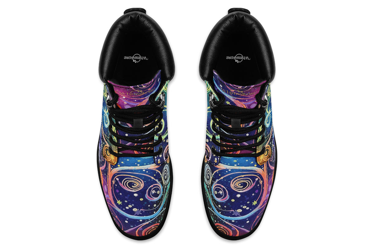 Rainbow Night Classic Boots