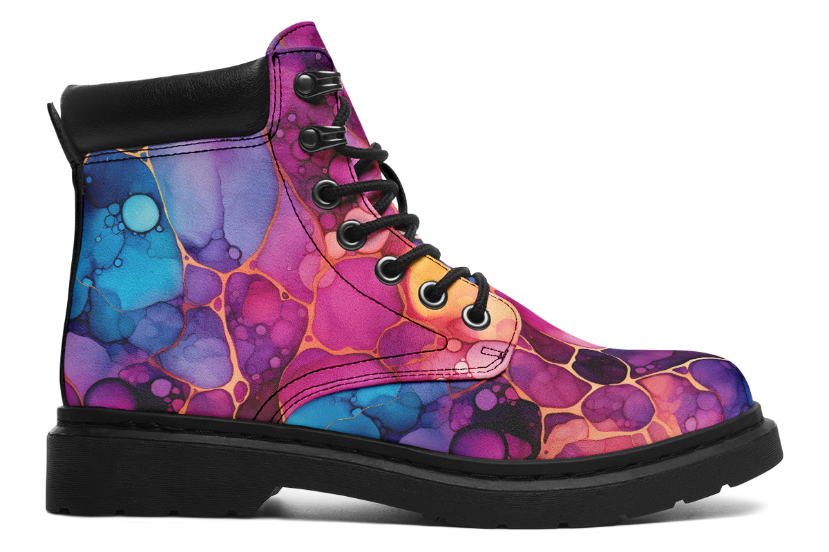 Rainbow Spill Classic Boots