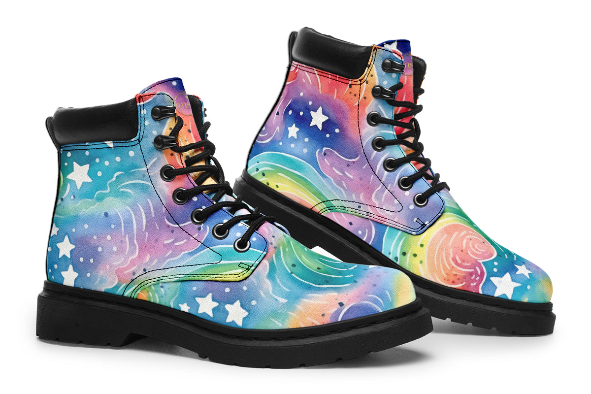 Stars And Swirls Classic Boots