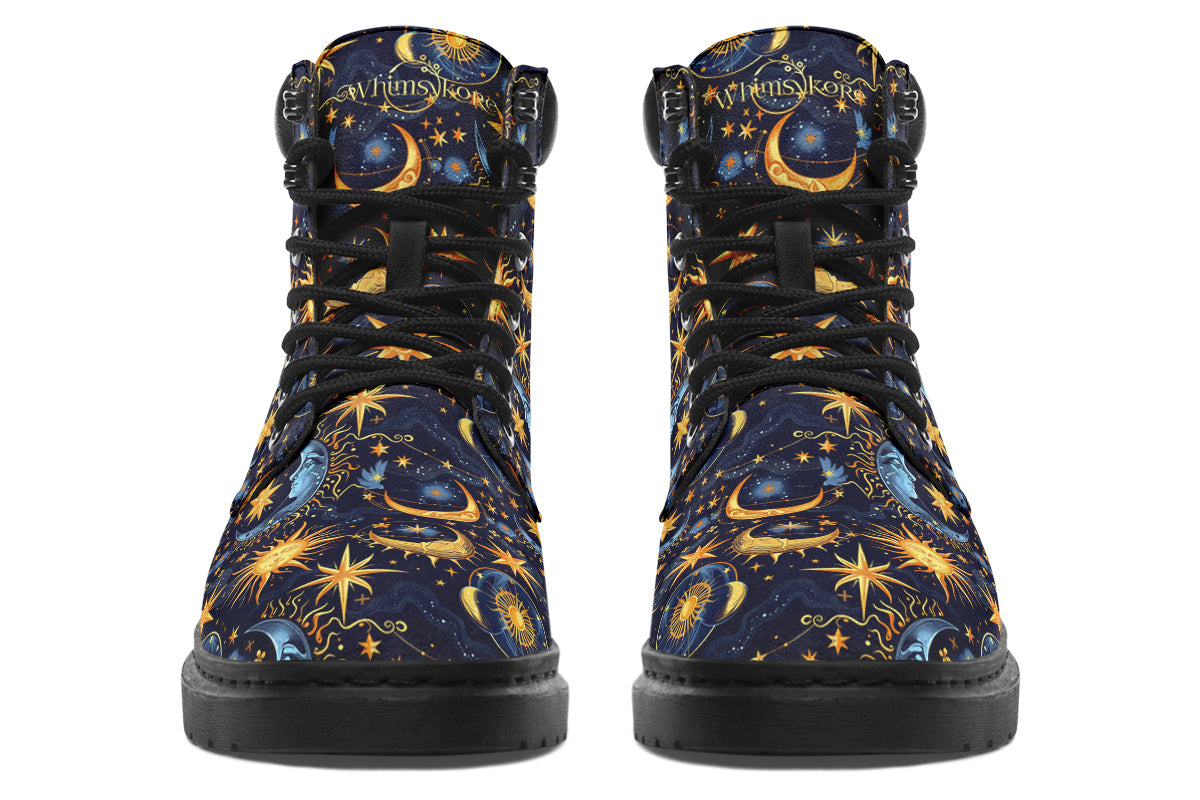 Sun Moon and Stars Classic Boots