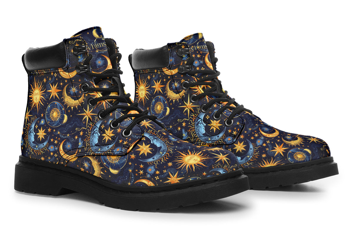 Sun Moon and Stars Classic Boots