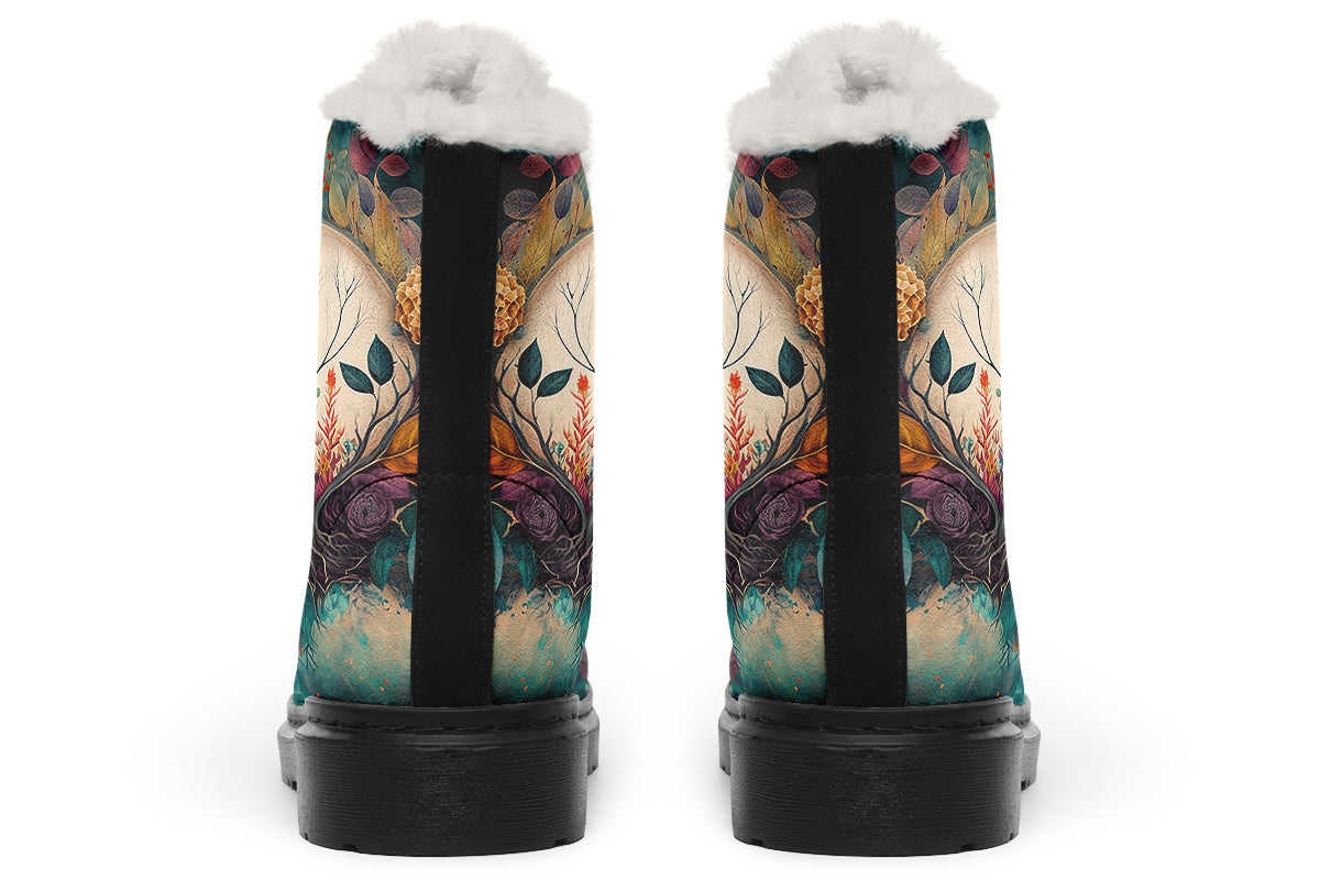 Crystal Ball Bouquet Cozy Boots