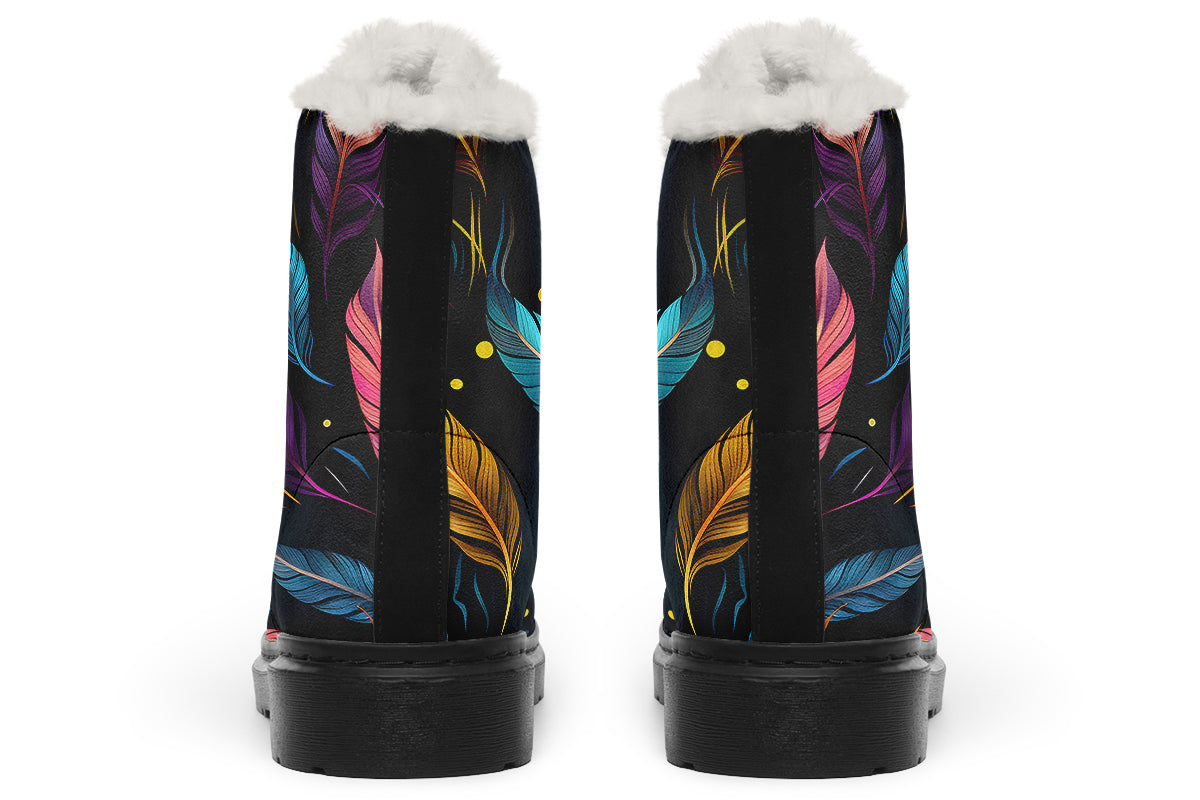 Feathers Cozy Boots