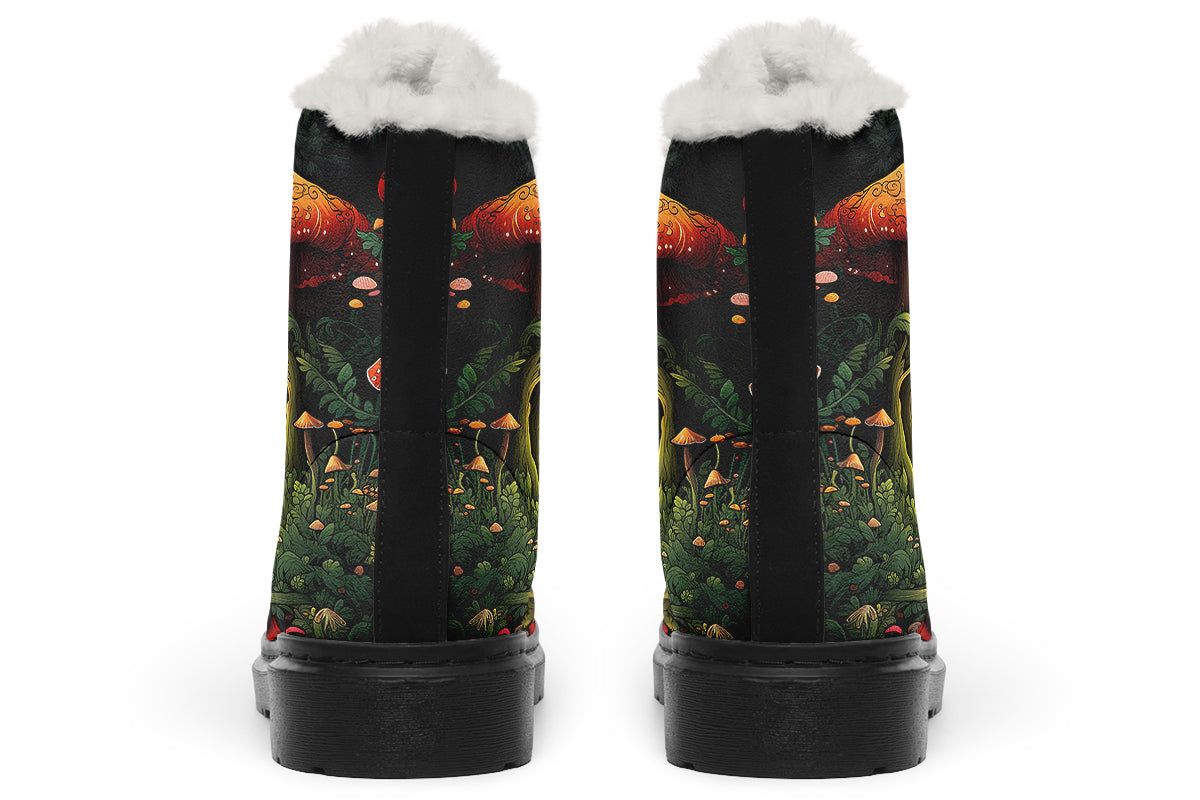 Gnomes Garden Cozy Boots