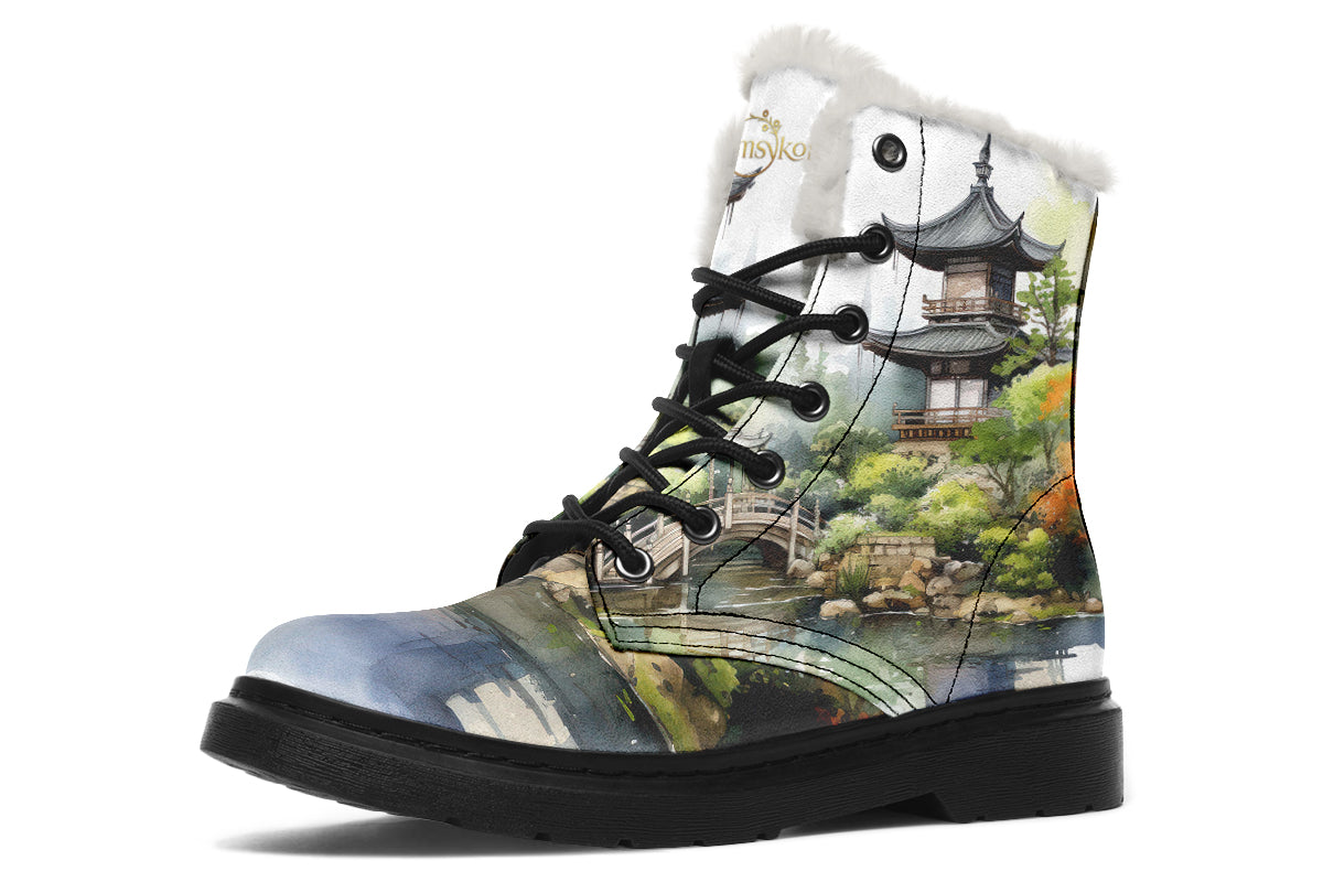 Zen Garden Cozy Boots