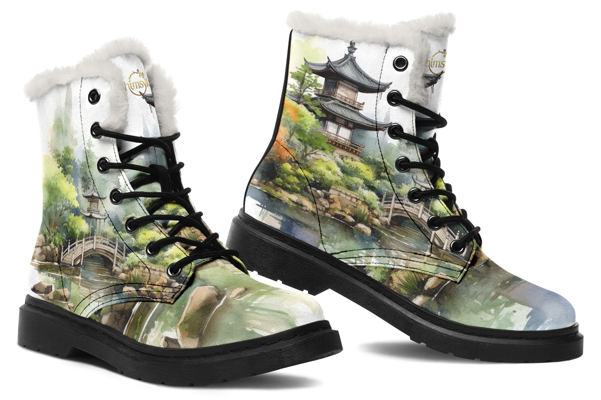 Zen Garden Cozy Boots