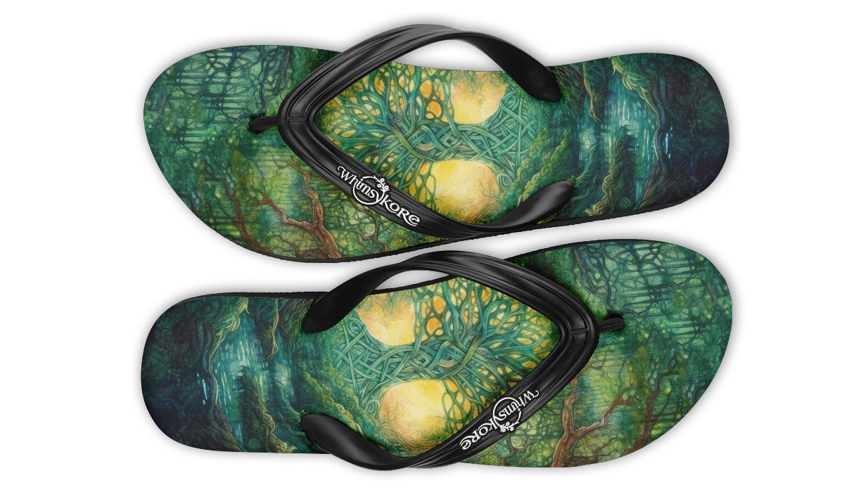 Elderwood Entwined Flip Flops