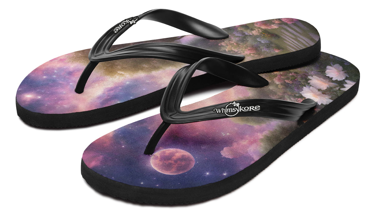 Garden Of Whimsy Flip Flops